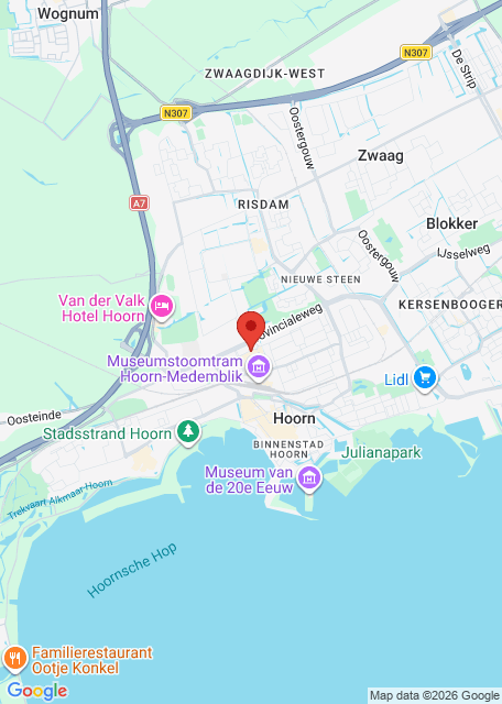 Google maps afbeelding voor Huisartsenspoedpost West-Friesland